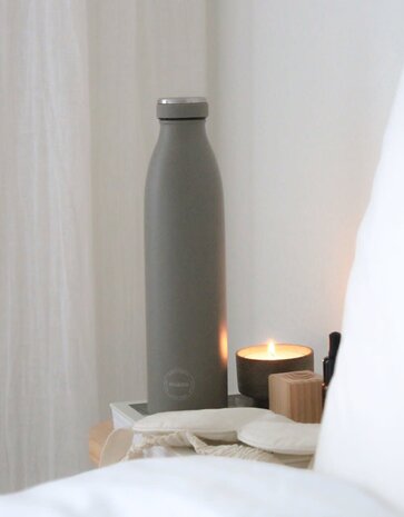 AYA & IDA AYA & IDA Thermo RVS Drinking bottle 750 ml Driftwood