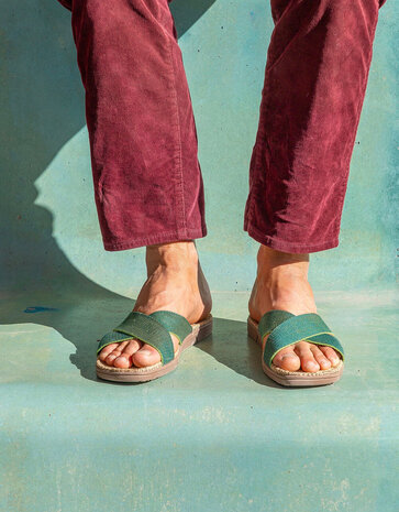 Shangies Shangies Unisex Sandalen (diverse maten) Groovy Grass