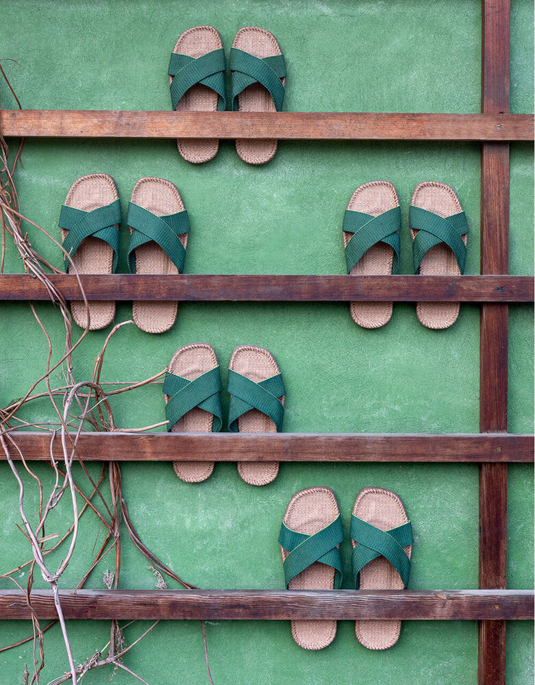 Shangies Shangies Unisex Sandals Groovy Grass (various sizes)