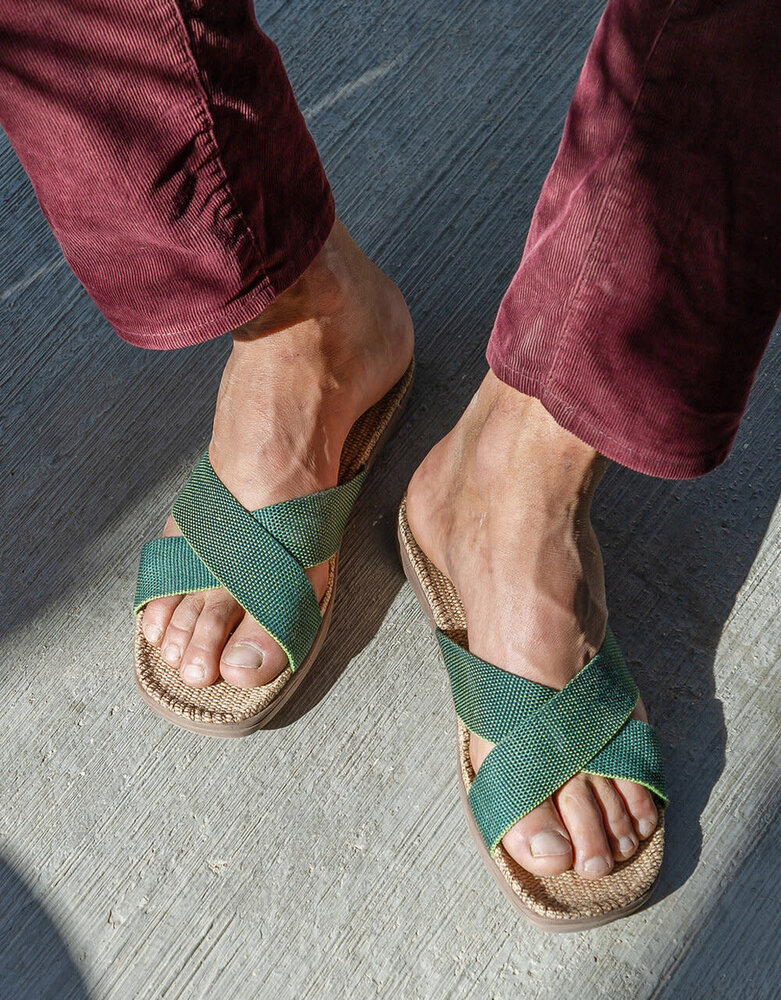 Shangies Shangies Unisex Sandalen (diverse maten) Groovy Grass