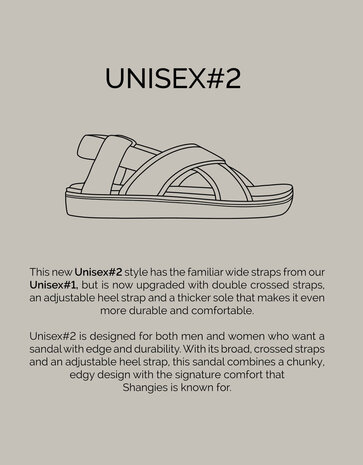 Shangies Shangies Unisex #2 Sandals (various sizes) Dune Diver