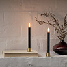 Uyuni Lighting Uyuni Mini Candle Holder set of 2 matte brass for mini candles