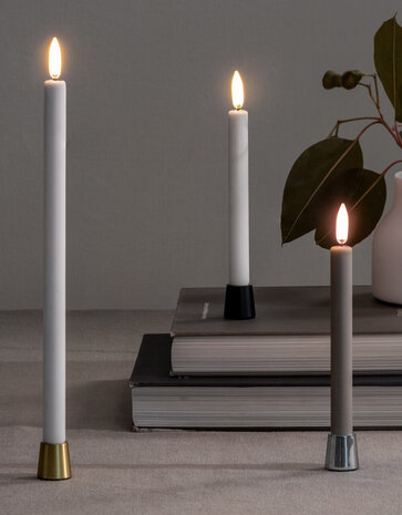 Uyuni Lighting Uyuni Mini Candle Holder set of 2 matte black for mini candles