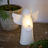 Uyuni Lighting Uyuni Lighting LED Wax Candle Angel H15.5cm Vanilla Uyuni Lighting Uyuni Lighting LED Wax Candle Angel H15.5cm Vanilla