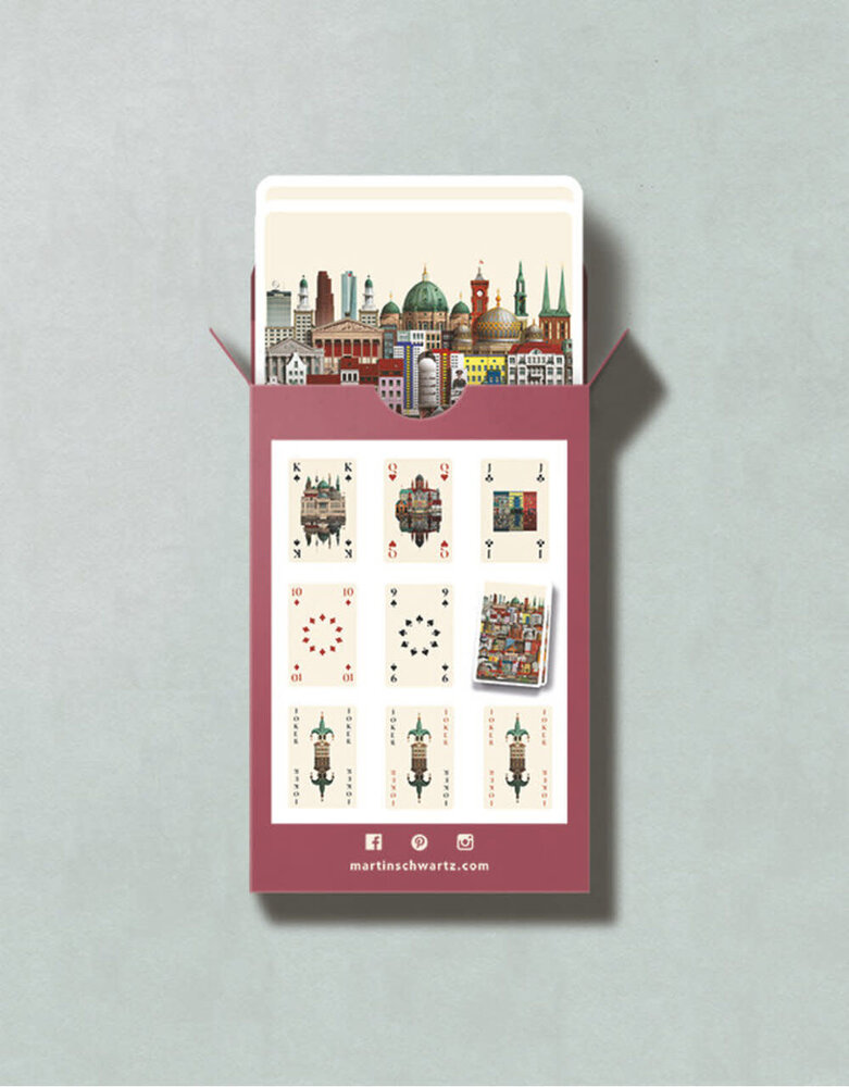 Martin Schwartz Martin Schwartz Berlin playing card set