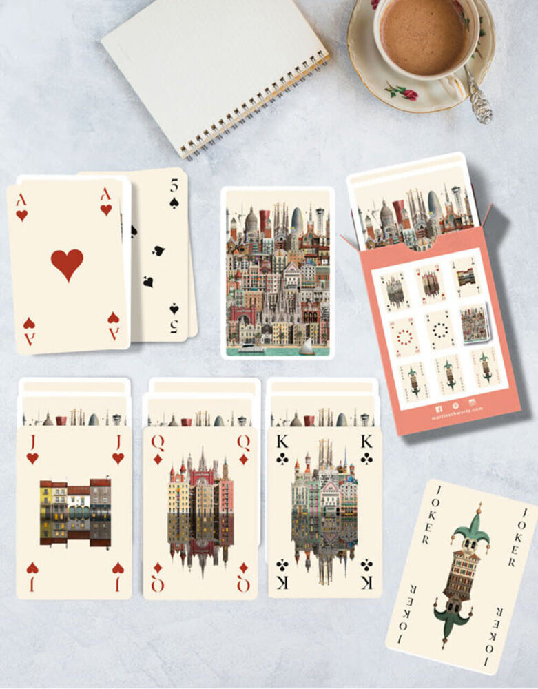 Martin Schwartz Martin Schwartz Barcelona speelkaarten set