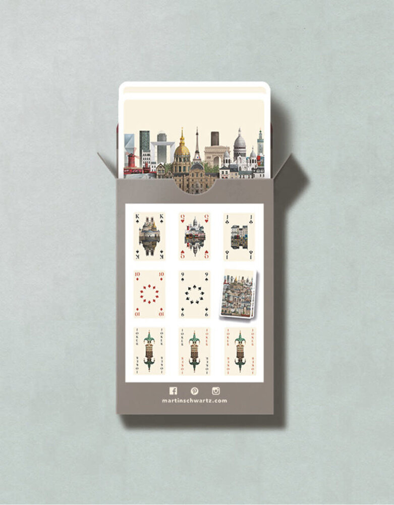 Martin Schwartz Martin Schwartz Paris playing card set