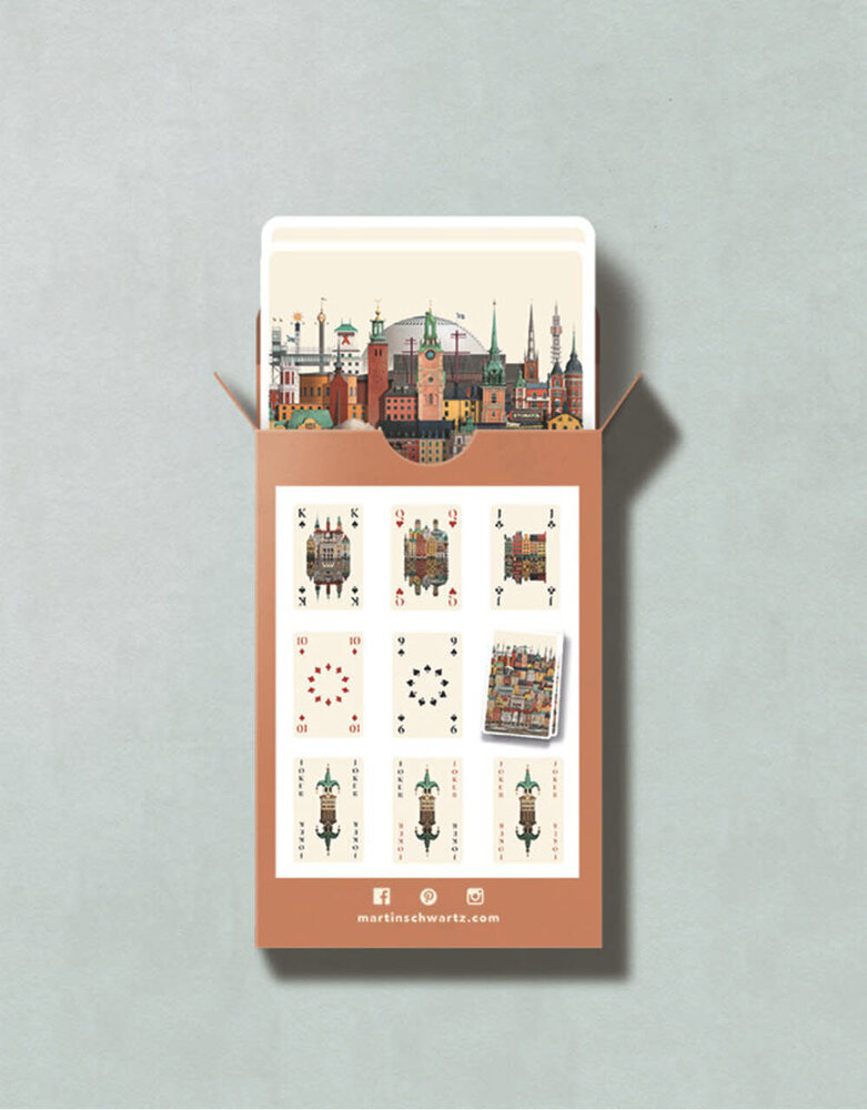 Martin Schwartz Martin Schwartz Stockholm playing card set