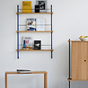 Moebe Moebe Magazine shelving 123x85x7cm oak shelves (various colours of legs)