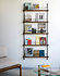 Moebe Magazine shelving 188x85x7cm smoked oak shelves (various colours of legs)