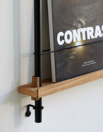 Moebe Moebe Magazine shelf 85x7cm eiken – losse onderdelen