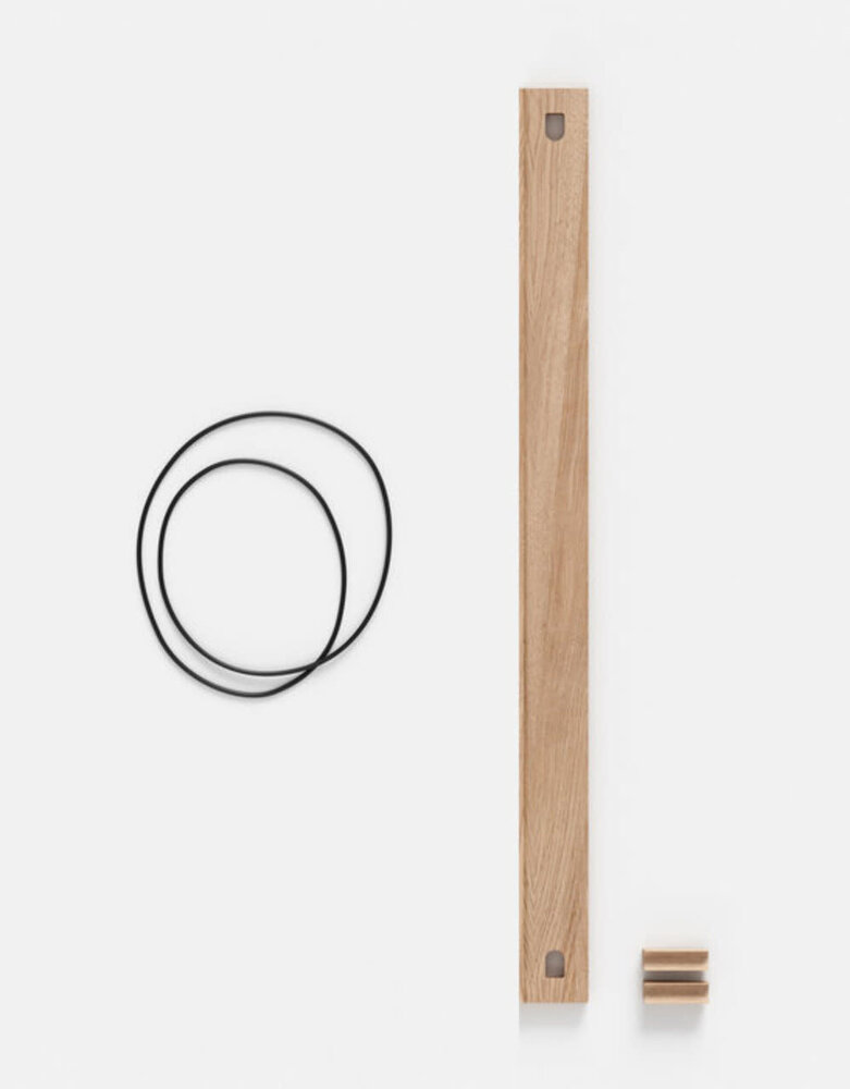 Moebe Moebe Magazine shelf 85x7cm eiken – losse onderdelen