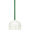 Marimekko Marimekko Piirto Unikko hang ornament 7x7cm groen