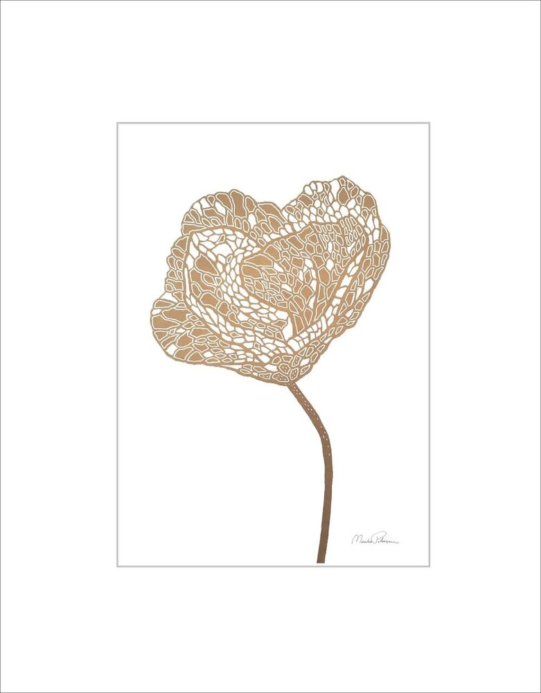 Monika Petersen Monika Petersen Mini Poster Klaproos #2  A5