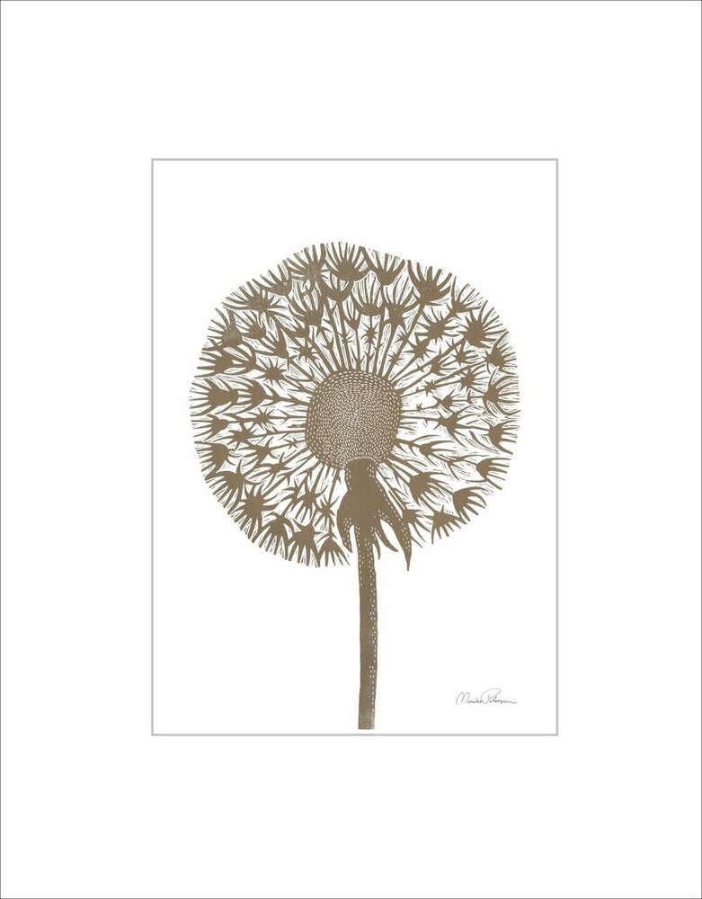 Monika Petersen Monika Petersen Mini Poster Dandelion A5 Monika Petersen Monika Petersen Mini Poster Dandelion A5