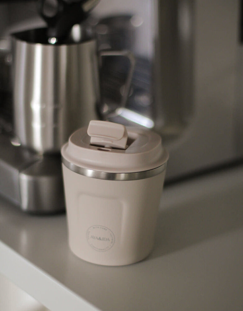 AYA & IDA AYA & IDA Cup2go 240 ml Beige AYA & IDA AYA & IDA Cup2go 240 ml Beige