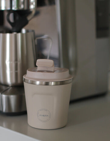 AYA & IDA AYA & IDA Cup2go 240 ml Beige AYA & IDA AYA & IDA Cup2go 240 ml Beige