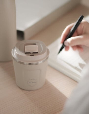 AYA & IDA AYA & IDA Cup2go 240 ml Beige AYA & IDA AYA & IDA Cup2go 240 ml Beige