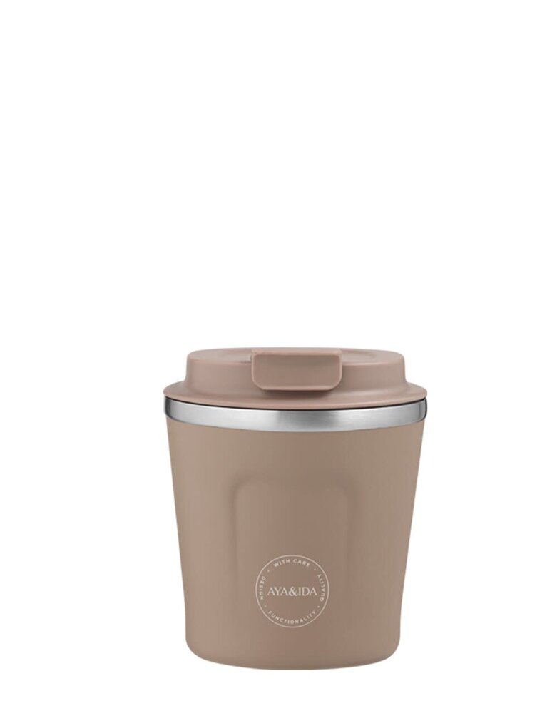 AYA & IDA AYA & IDA Cup2go 240 ml Dusty Brown