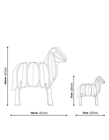 LOVI LOVI Lamb (various sizes) white