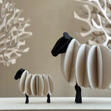 LOVI LOVI Schaap (diverse maten) naturel