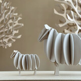 LOVI LOVI Schaap (diverse maten) wit