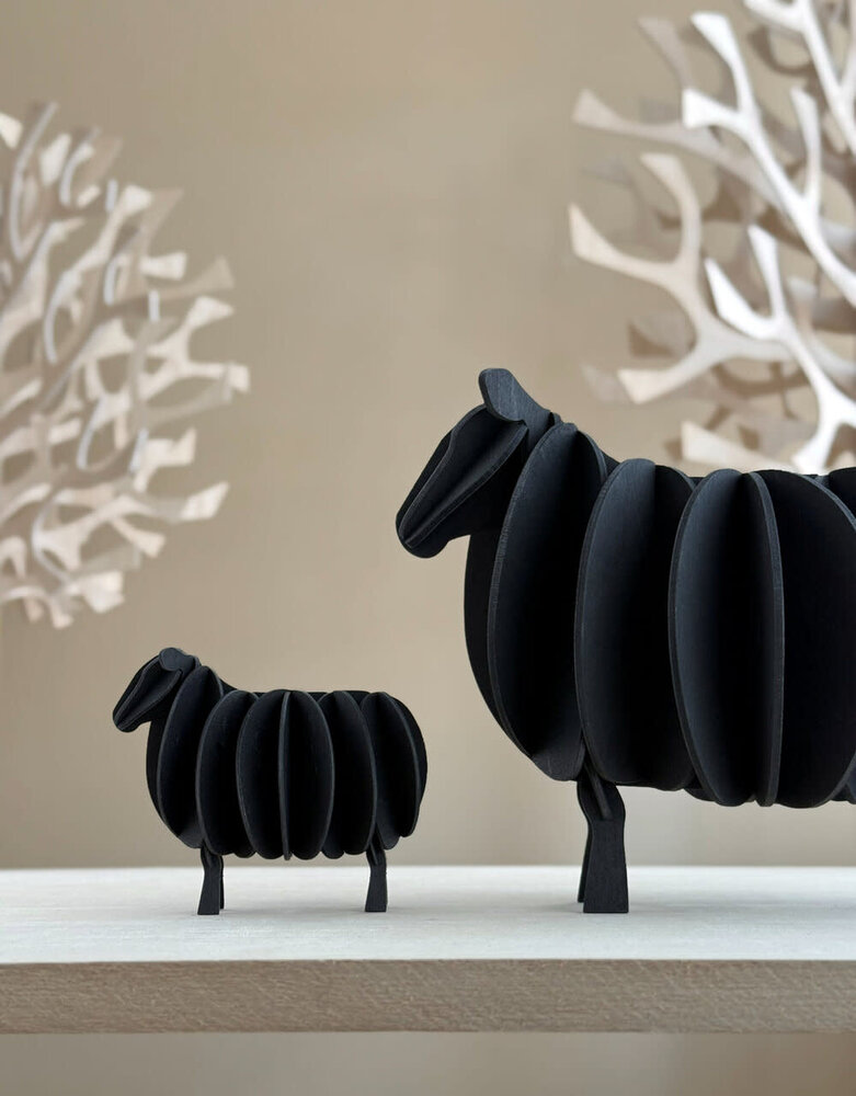 LOVI LOVI Schaap (diverse maten) zwart