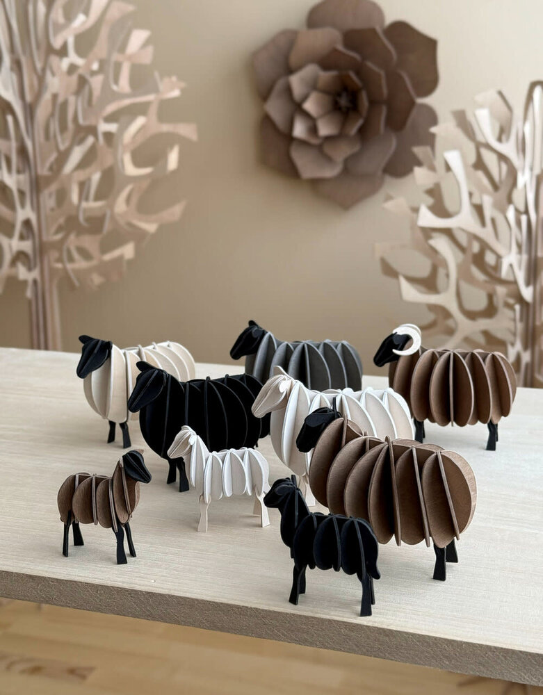 LOVI LOVI Schaap (diverse maten) zwart