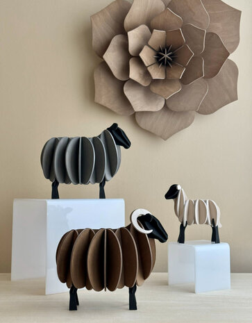 LOVI LOVI Ram (diverse maten) bruin