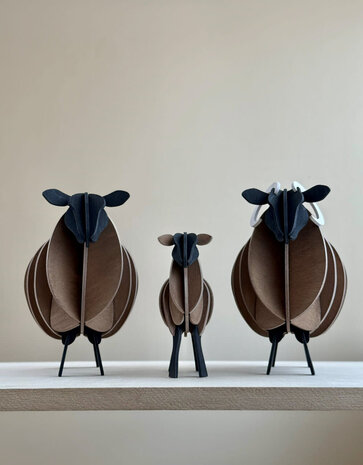 LOVI LOVI Ram (diverse maten) bruin