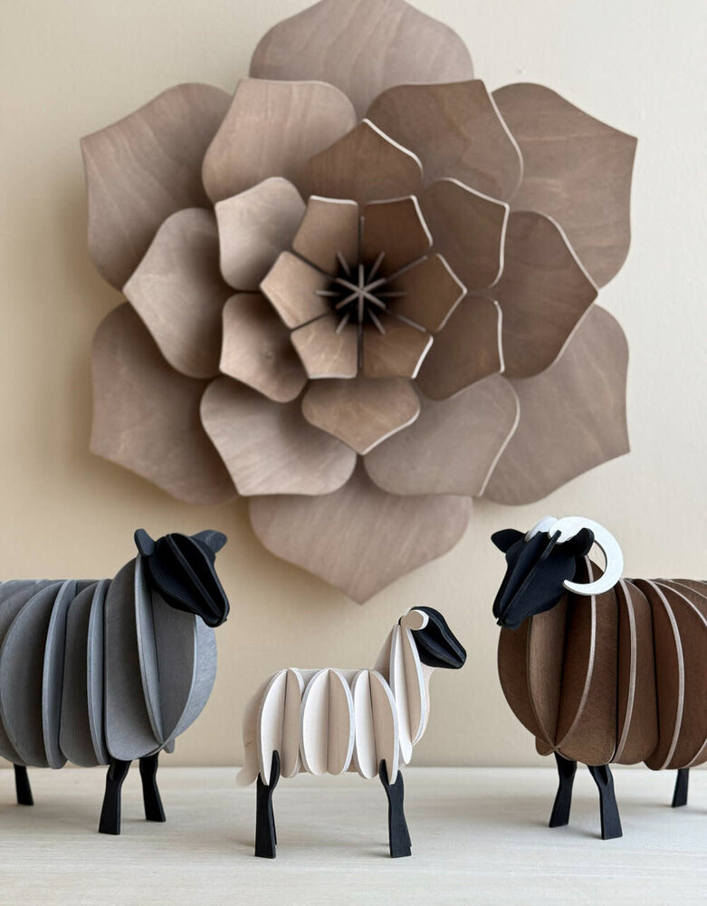 LOVI LOVI Ram (diverse maten) bruin