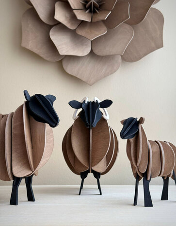 LOVI LOVI Ram (diverse maten) bruin