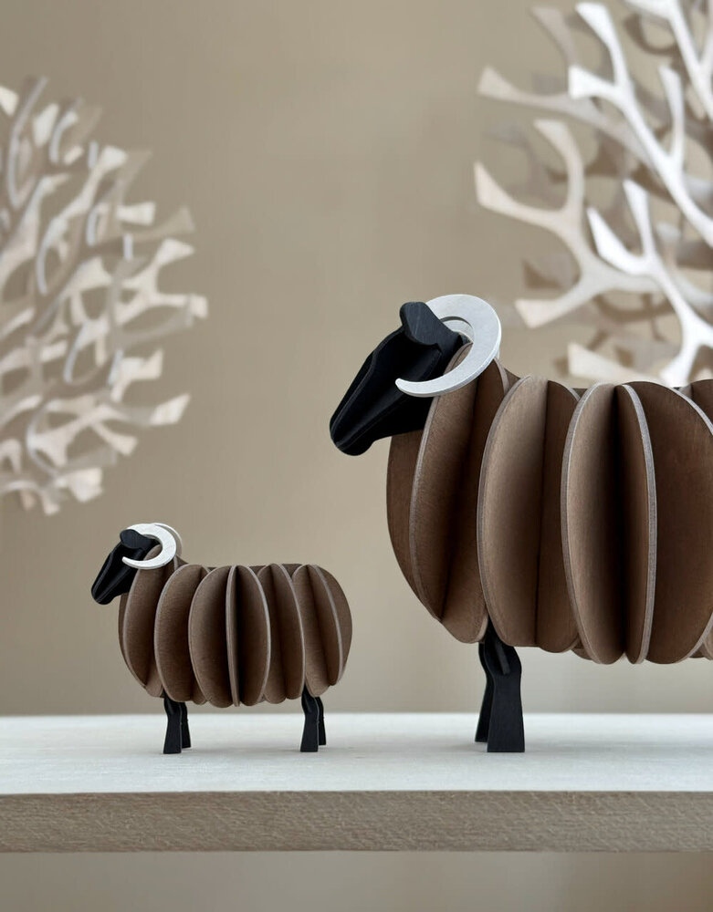 LOVI LOVI Ram (diverse maten) bruin