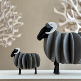 LOVI LOVI Ram (diverse maten) grijs