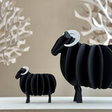 LOVI LOVI Ram (diverse maten) zwart