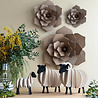 LOVI Lovi Decor Flower Brown - 4 sizes - Birch Wood 3D DIY kit LOVI Lovi Decor Flower Brown - 4 sizes - Birch Wood 3D DIY kit