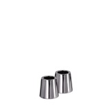 Uyuni Lighting Uyuni Mini Candle Holder set of 2 chrome for mini candles