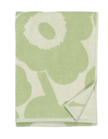 Marimekko Marimekko Unikko Bath Towel 70x150cm sage green