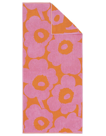 Marimekko Marimekko Unikko Bath Towel 70x150cm pink-orange