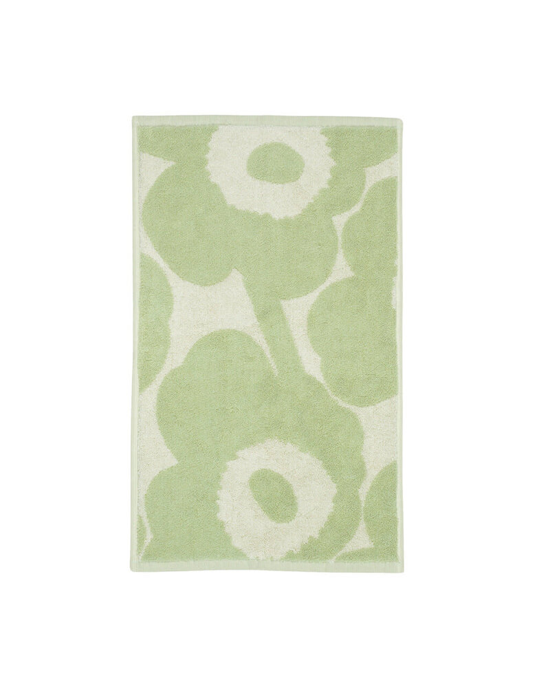 Marimekko Marimekko Unikko towel 30x50cm sage green