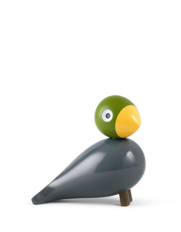 Kay Bojesen Denmark Kay Bojesen Songbird Nightingale H15.5cm aqua