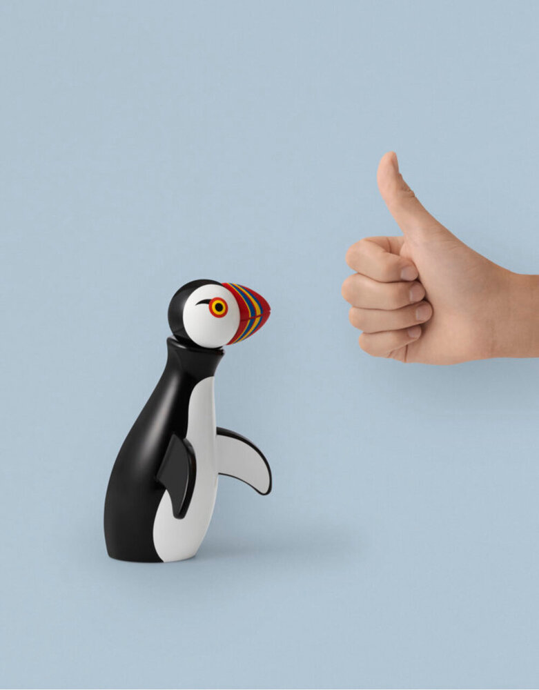 Kay Bojesen Denmark Kay Bojesen Puffin H19.5cm multi Papegaaiduiker