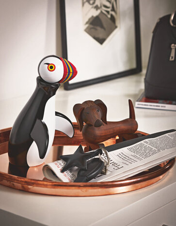 Kay Bojesen Denmark Kay Bojesen Puffin H19.5cm multi Papegaaiduiker