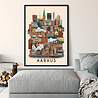 Martin Schwartz Martin Schwartz Aarhus poster (various sizes) Martin Schwartz Martin Schwartz Aarhus poster (various sizes)