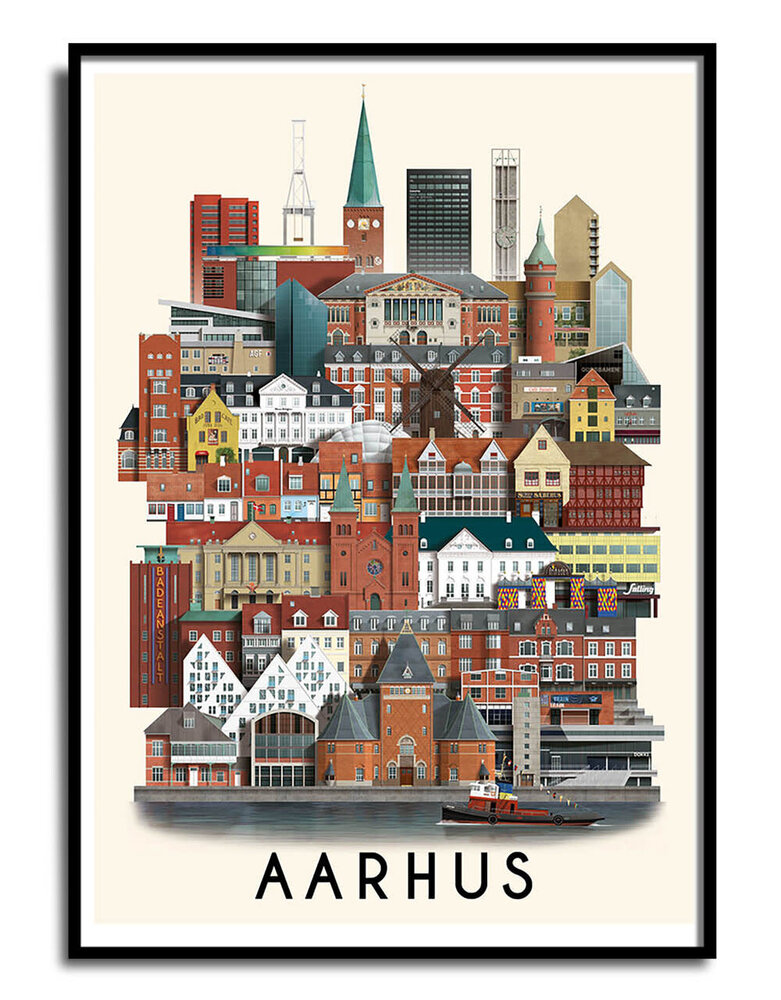Martin Schwartz Martin Schwartz Aarhus  poster (diverse formaten)