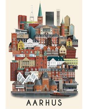 Martin Schwartz Martin Schwartz Aarhus poster (various sizes) Martin Schwartz Martin Schwartz Aarhus poster (various sizes)
