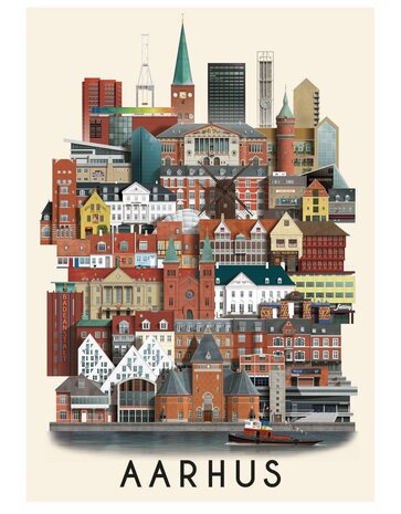 Martin Schwartz Martin Schwartz Aarhus  poster (diverse formaten)