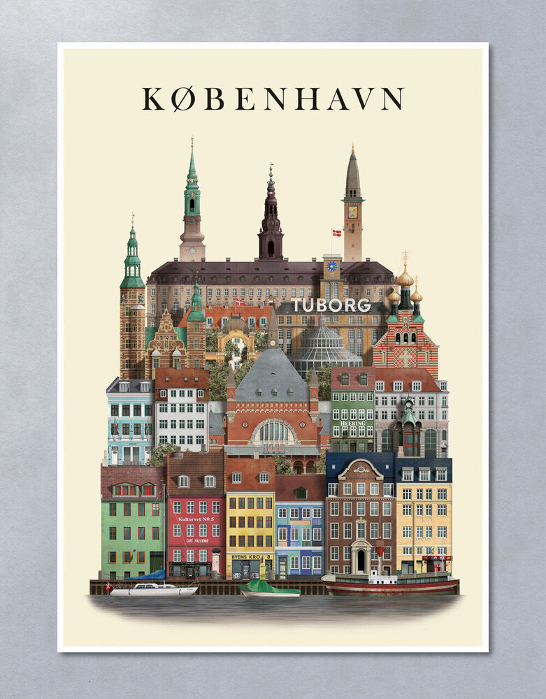 Martin Schwartz Martin Schwartz A4 poster Kopenhagen