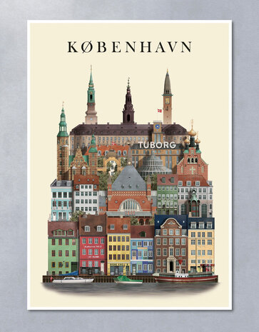 Martin Schwartz Martin Schwartz A4 poster Copenhagen