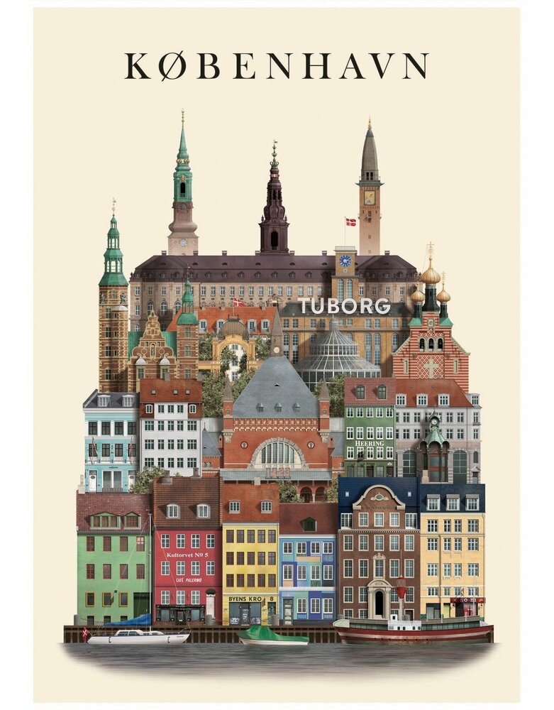 Martin Schwartz Martin Schwartz A4 poster Copenhagen